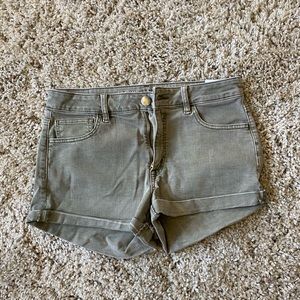 American eagle super stretch hi rise shortie